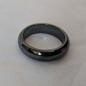 Hematite ring